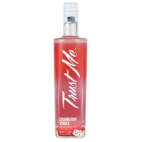 Trust Me Vodka Cranberry Vodka Cocktail 375mL - Goro's Liquor