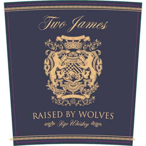 Two James Raised by Wolves Rye Whiskey - Goro's Liquor