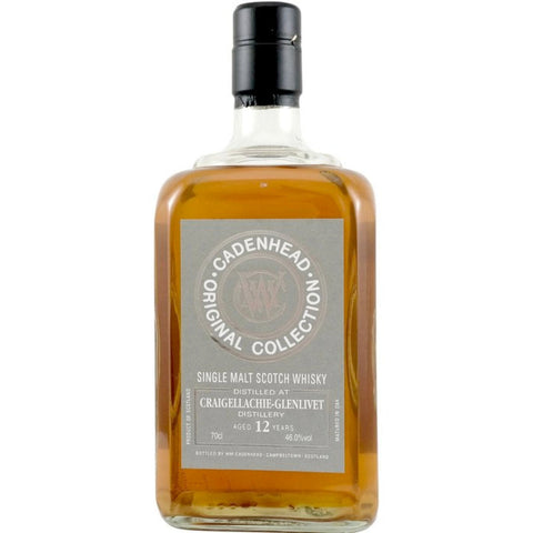 WM Cadenhead Craigellachie-Glenlivet 12 Year Old - Goro's Liquor