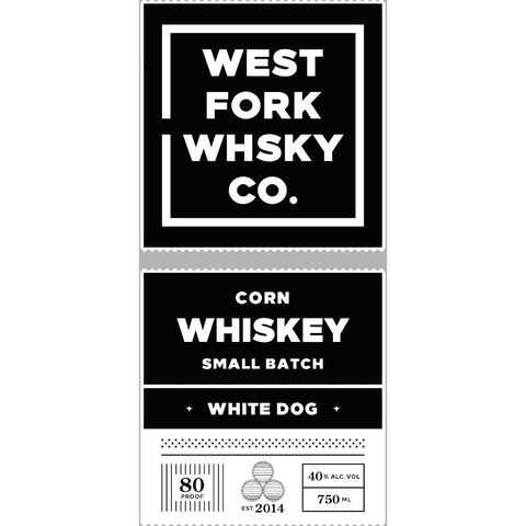 West Fork White Dog Corn Whiskey - Goro's Liquor