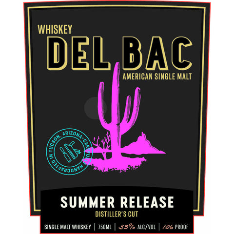 Whiskey Del Bac American Single Malt Summer 2023 Distiller’s Cut - Goro's Liquor