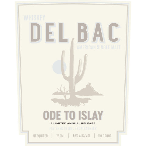 Whiskey Del Bac Ode to Islay American Single Malt - Goro's Liquor