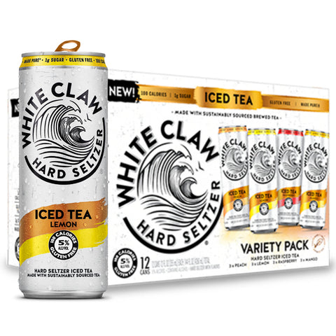 White Claw Hard Seltzer Iced Tea Variety Pack - Goro's Liquor