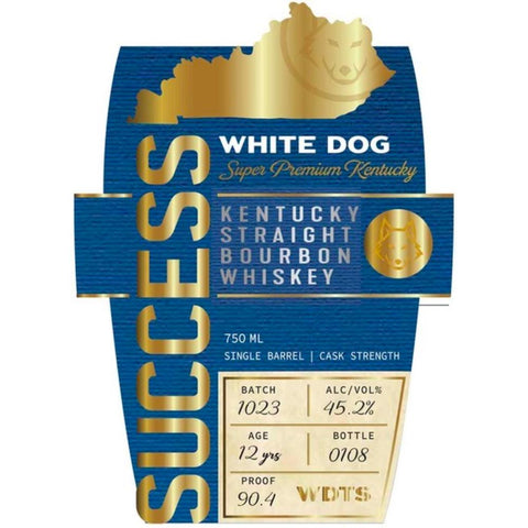 White Dog Success Bourbon - Goro's Liquor