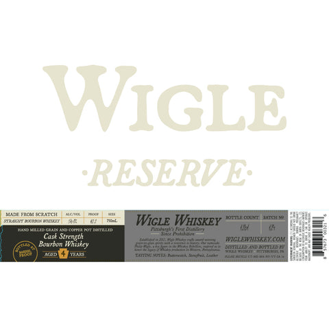 Wigle Cask Strength Bourbon - Goro's Liquor