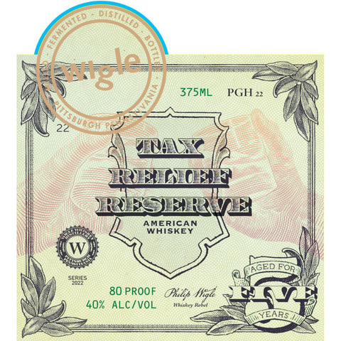 Wigle Tax Relief Reserve American Whiskey - Goro's Liquor