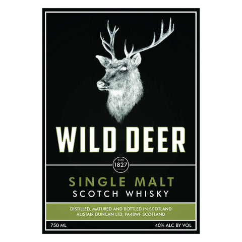 Wild Deer Single Malt Scotch 8 Year Old - Goro's Liquor