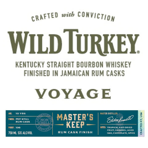 Wild Turkey Master's Keep Voyage - Goro's Liquor