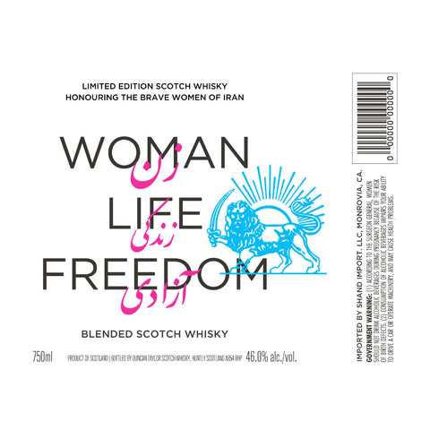 Woman Life Freedom Blended Scotch Whisky - Goro's Liquor