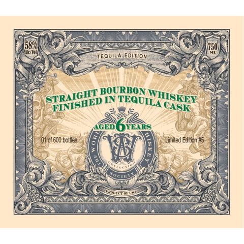 World Whiskey Society Classic Collection Bourbon Finished In Tequila Casks - Goro's Liquor