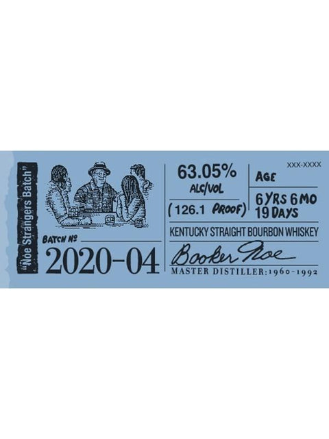 Buy Booker’s "Noe Strangers Batch" Batch 2020-04 online from the best online liquor store in the USA.