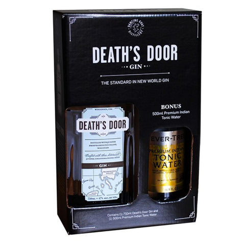 Death's Door Gin Gift Set With Premium Indian Tonic Water. - Goro's Liquor