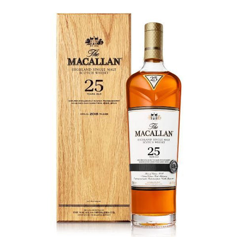 Buy The Macallan 25 Year Old Sherry Oak online from the best online liquor store in the USA.