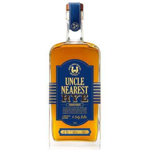 Uncle Nearest Single Barrel Rye Whiskey - Goro's Liquor