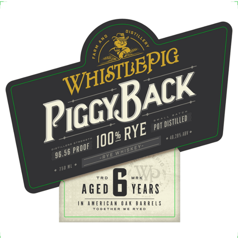 Buy WhistlePig Piggyback 6 Year Old Rye online from the best online liquor store in the USA.