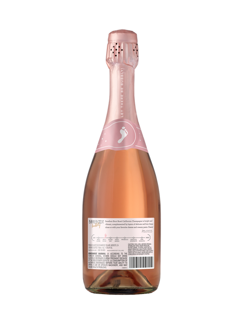 Barefoot Cellars | Bubbly Brut Rosé | 750ml - Goro's Liquor