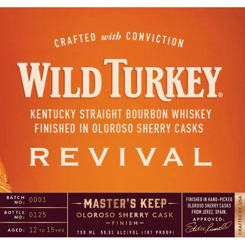 Buy Wild Turkey Master's Keep Revival online from the best online liquor store in the USA.