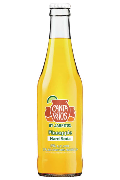 Cantaritos Pineapple Hard Soda 4 Pack Bottles - Goro's Liquor