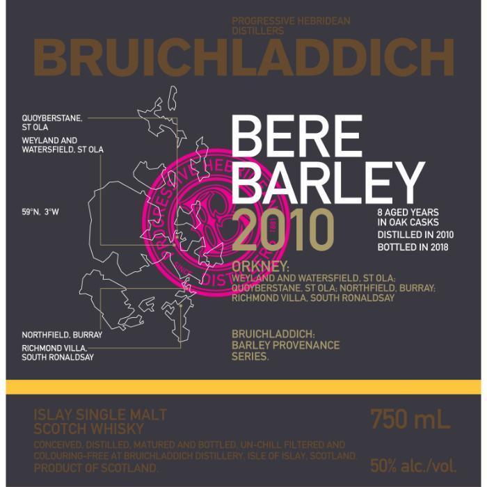 Buy Bruichladdich Bere Barley 2010 online from the best online liquor store in the USA.