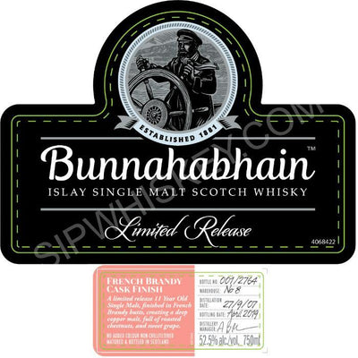 Buy Bunnahabhain French Brandy Cask Finish online from the best online liquor store in the USA.