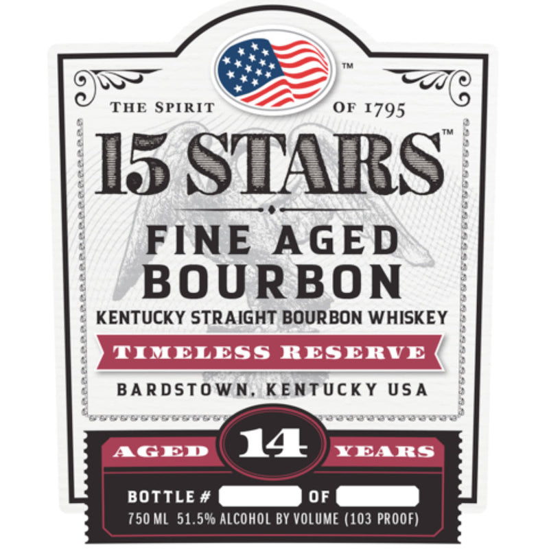 15 Stars 14 Year Old Timeless Reserve Kentucky Straight Bourbon - Goro&