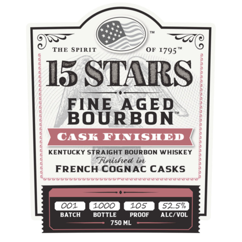 15 Stars Bourbon Finished in French Cognac Casks - Goro&
