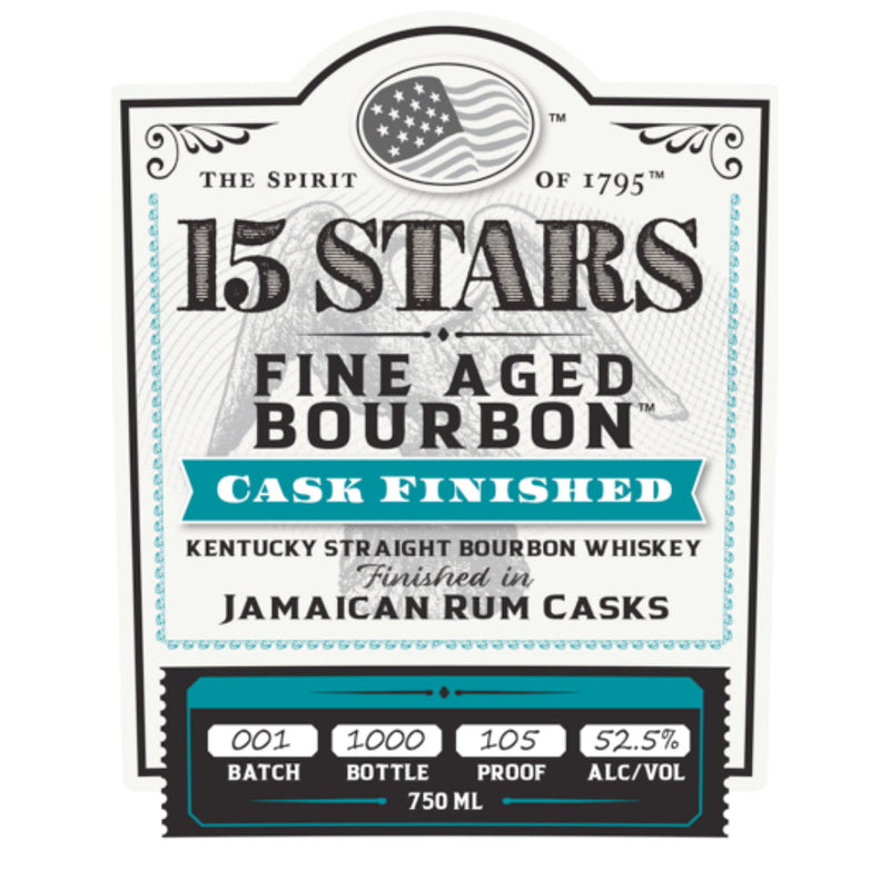 15 Stars Bourbon Finished in Jamaican Rum Casks - Goro&