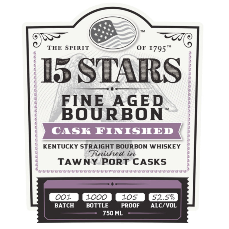 15 Stars Bourbon Finished in Tawny Port Casks - Goro&