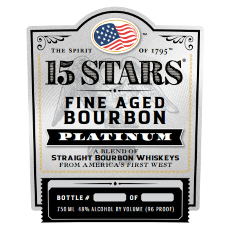 15 Stars Platinum Blended Straight Bourbon - Goro&