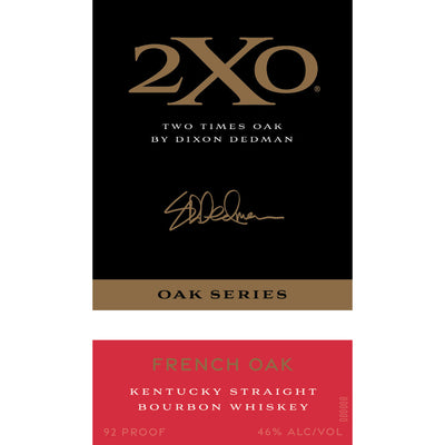 2XO Oak Series French Oak Kentucky Straight Bourbon - Goro's Liquor