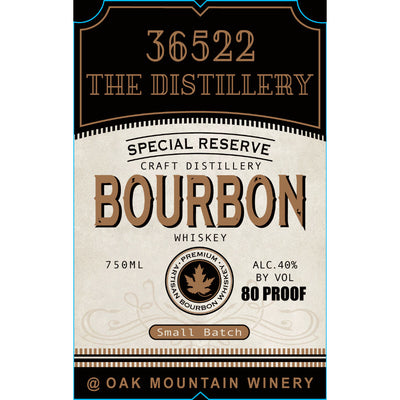 36522 The Distillery Special Reserve Bourbon - Goro's Liquor