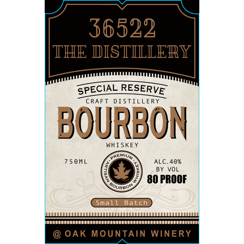 36522 The Distillery Special Reserve Bourbon - Goro&