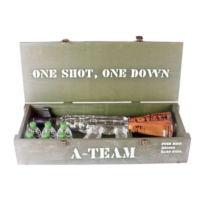 A Team Swat Rifle Vodka With 6/50mL Grenades - Goro's Liquor