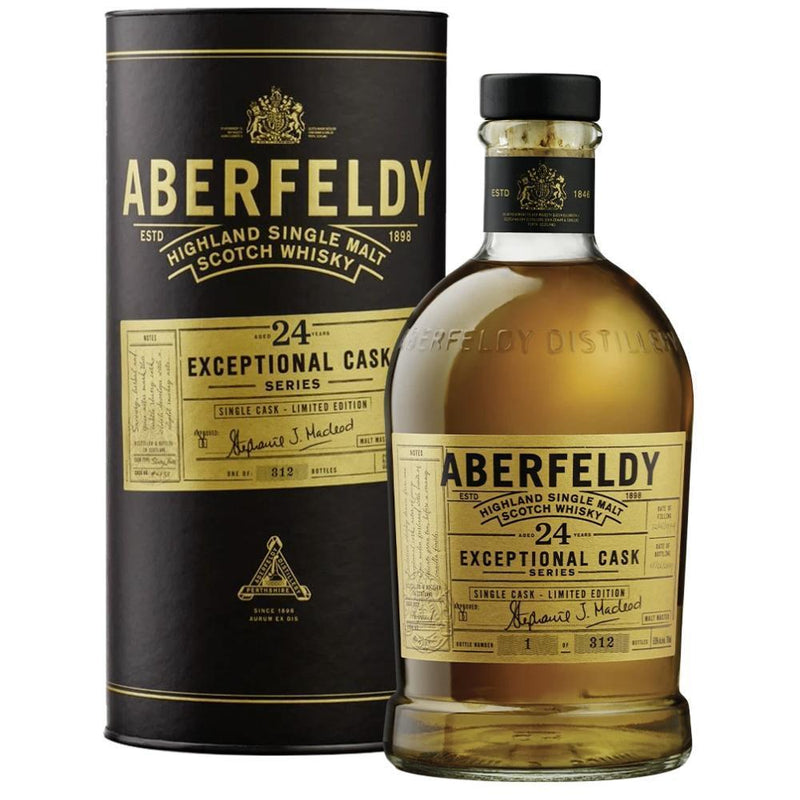 Aberfeldy 24 Year Old Exceptional Cask Series Scotch Aberfeldy