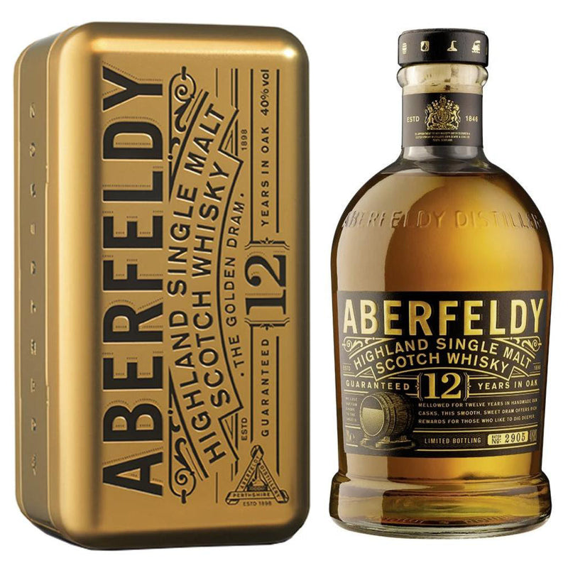 Aberfeldy 12 Year Old Gold Bar Limited Edition - Goro&