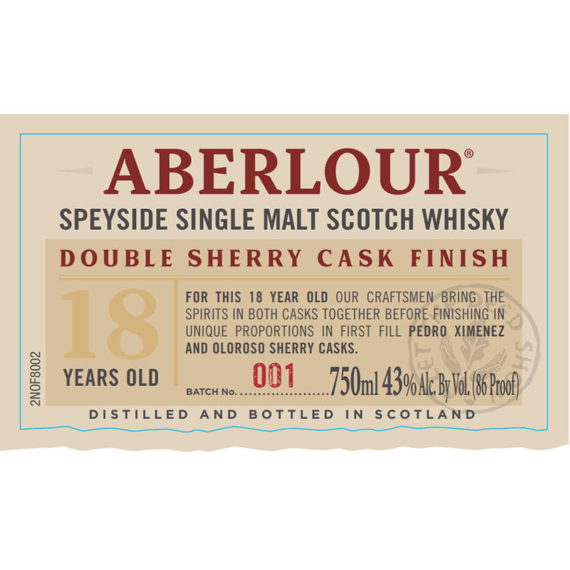 Aberlour 18 Year Old Double Sherry Cask Finish - Goro&