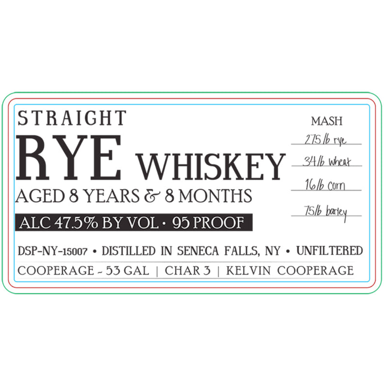 Alder Creek 8 Years 8 Month Straight Rye - Goro&