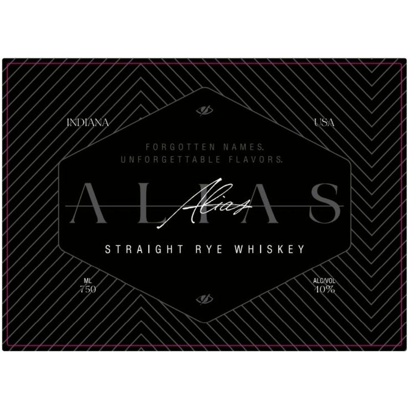 Alias Straight Rye Whiskey - Goro&