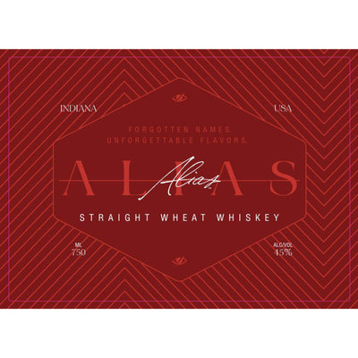 Alias Straight Wheat Whiskey - Goro's Liquor