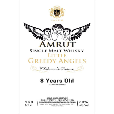 Amrut Little Greedy Angels Chairman’s Reserve 8 Year Old - Goro's Liquor