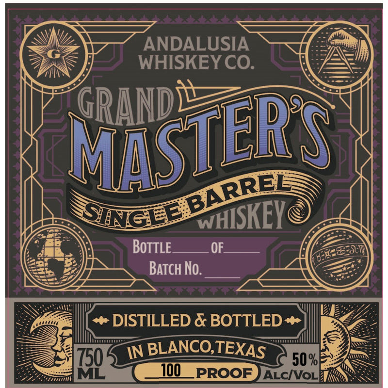 Andalusia Grand Master’s Single Barrel Whiskey - Goro&