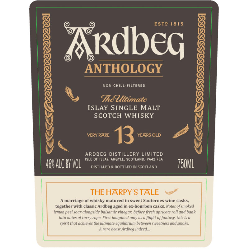 Ardbeg Anthology 13 Year Old The Harpy’s Tale - Goro&