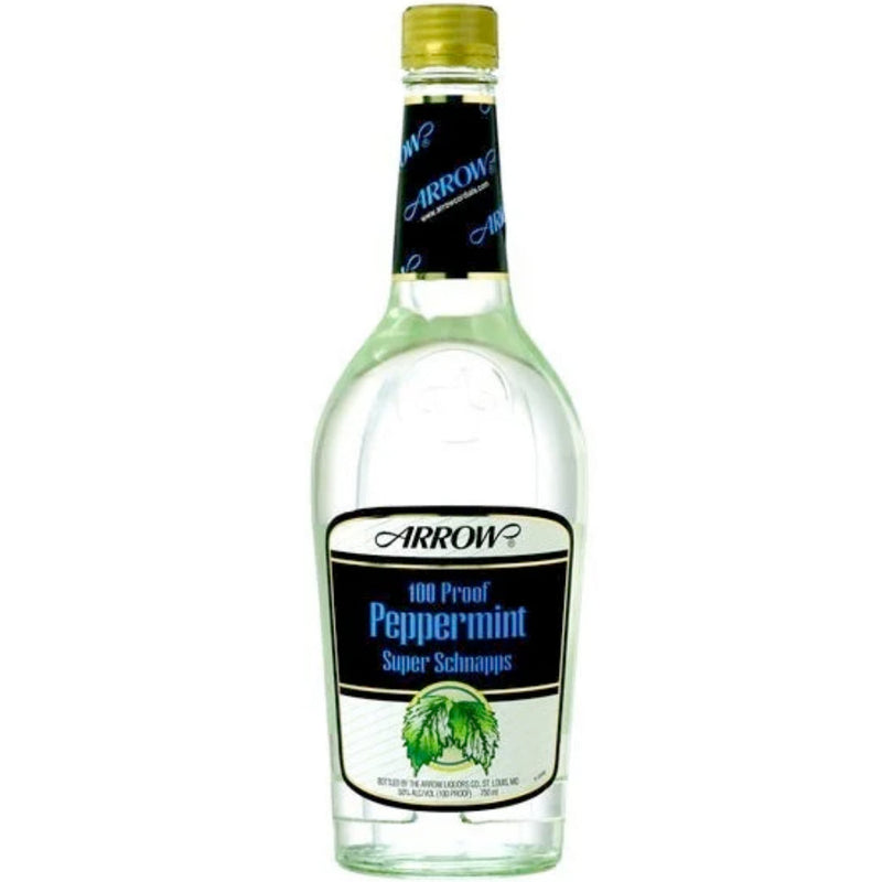 Arrow 100 Proof Peppermint Super Schnapps 1 Liter - Goro&