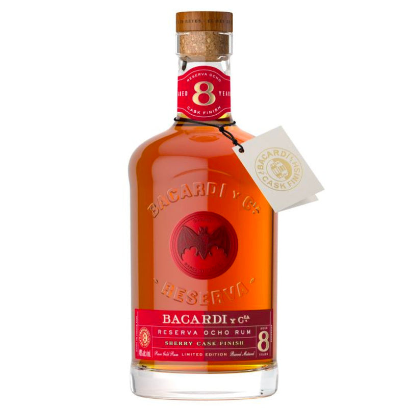 Bacardi Reserva Ocho Rum Sherry Cask Finish - Goro&