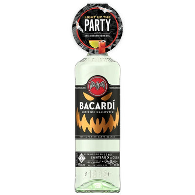 Bacardí Rum Halloween Glow-In-The-Dark Edition - Goro's Liquor