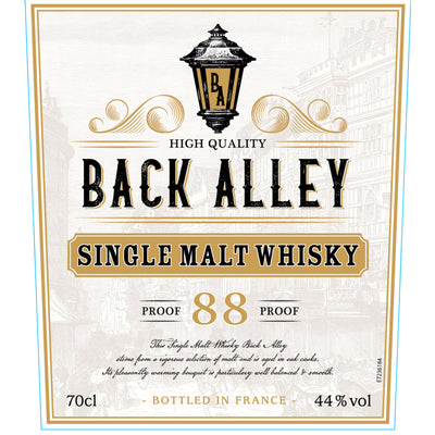 Back Alley Single Malt Whisky - Goro's Liquor