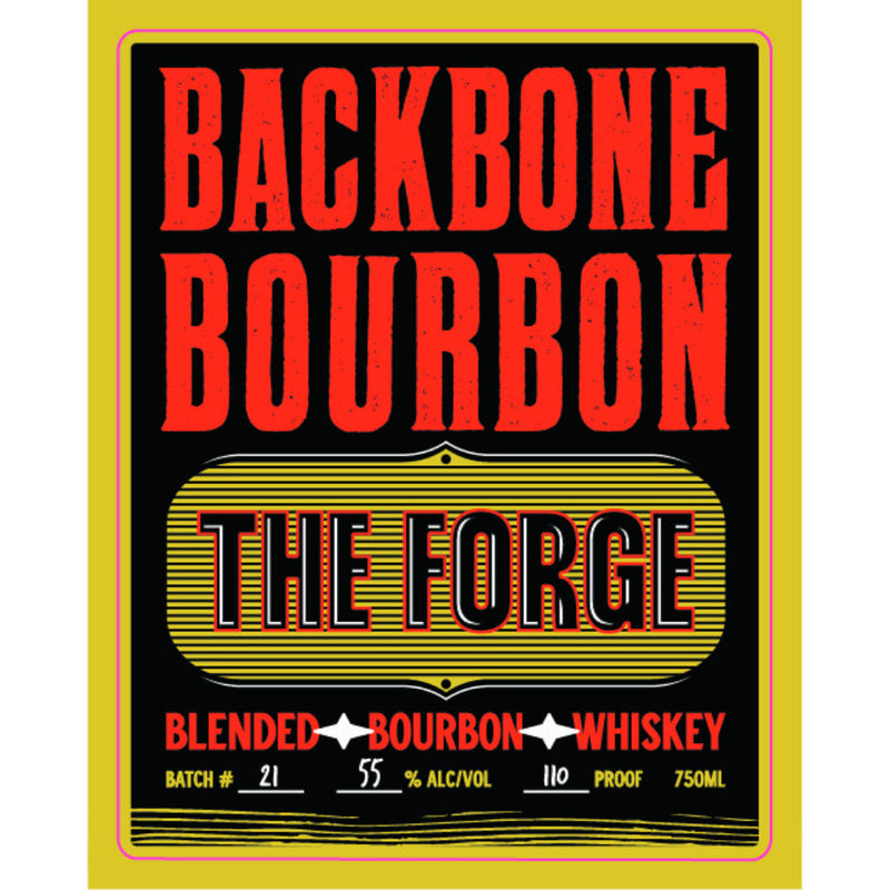 Backbone Bourbon The Forge Blended Bourbon - Goro&