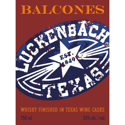 Balcones Luckenbach - Goro's Liquor