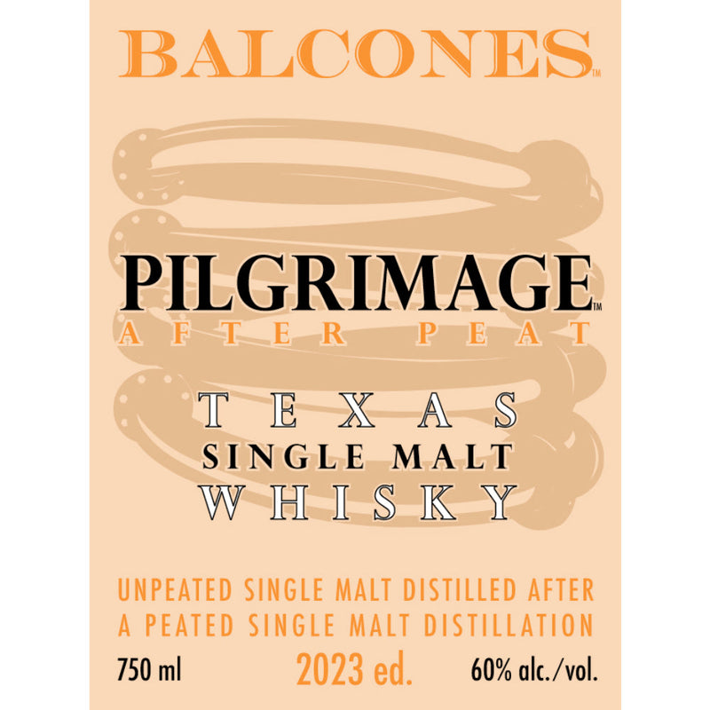 Balcones Pilgrimage After Peat Single Malt Whisky 2023 Edition - Goro&