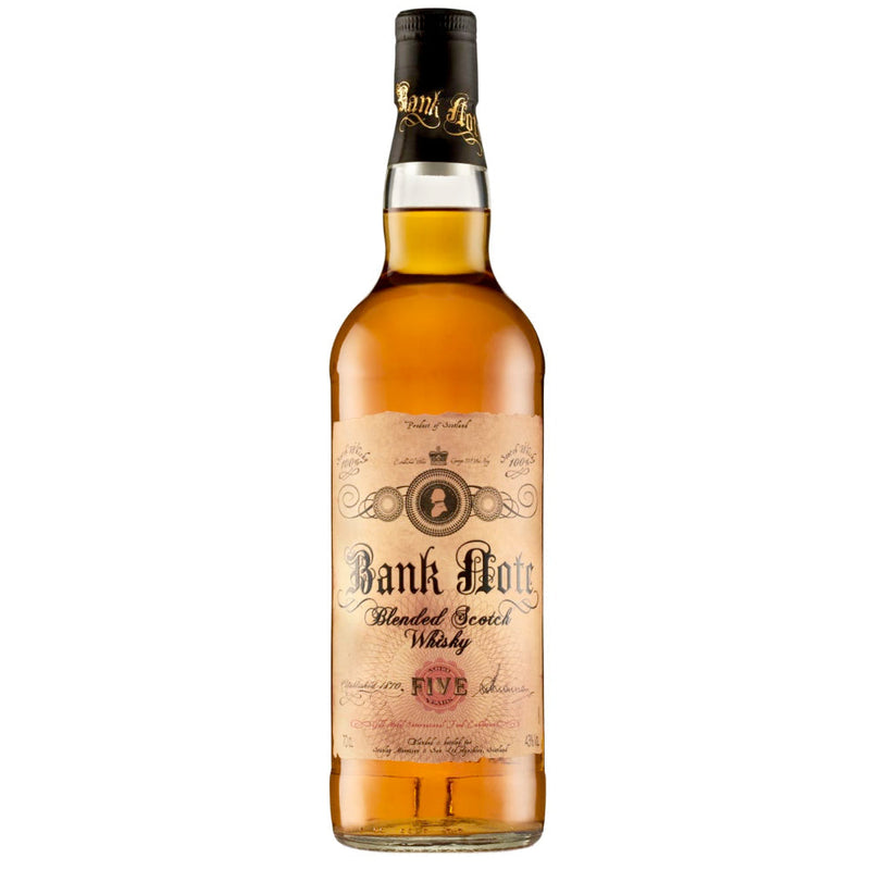 Bank Note 5 Year Old Blended Scotch - Goro&